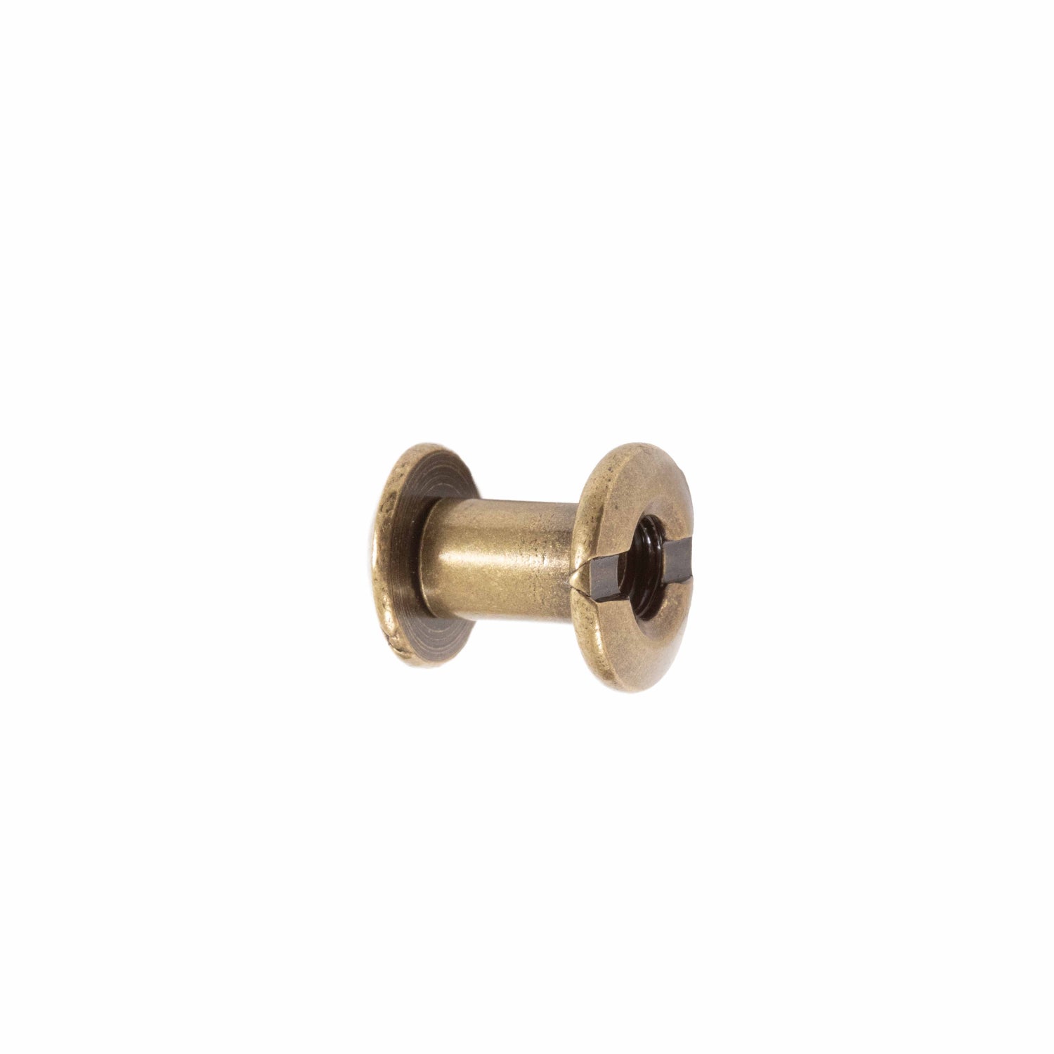 Kydex Mounting Screw, 8mm Antique Brass