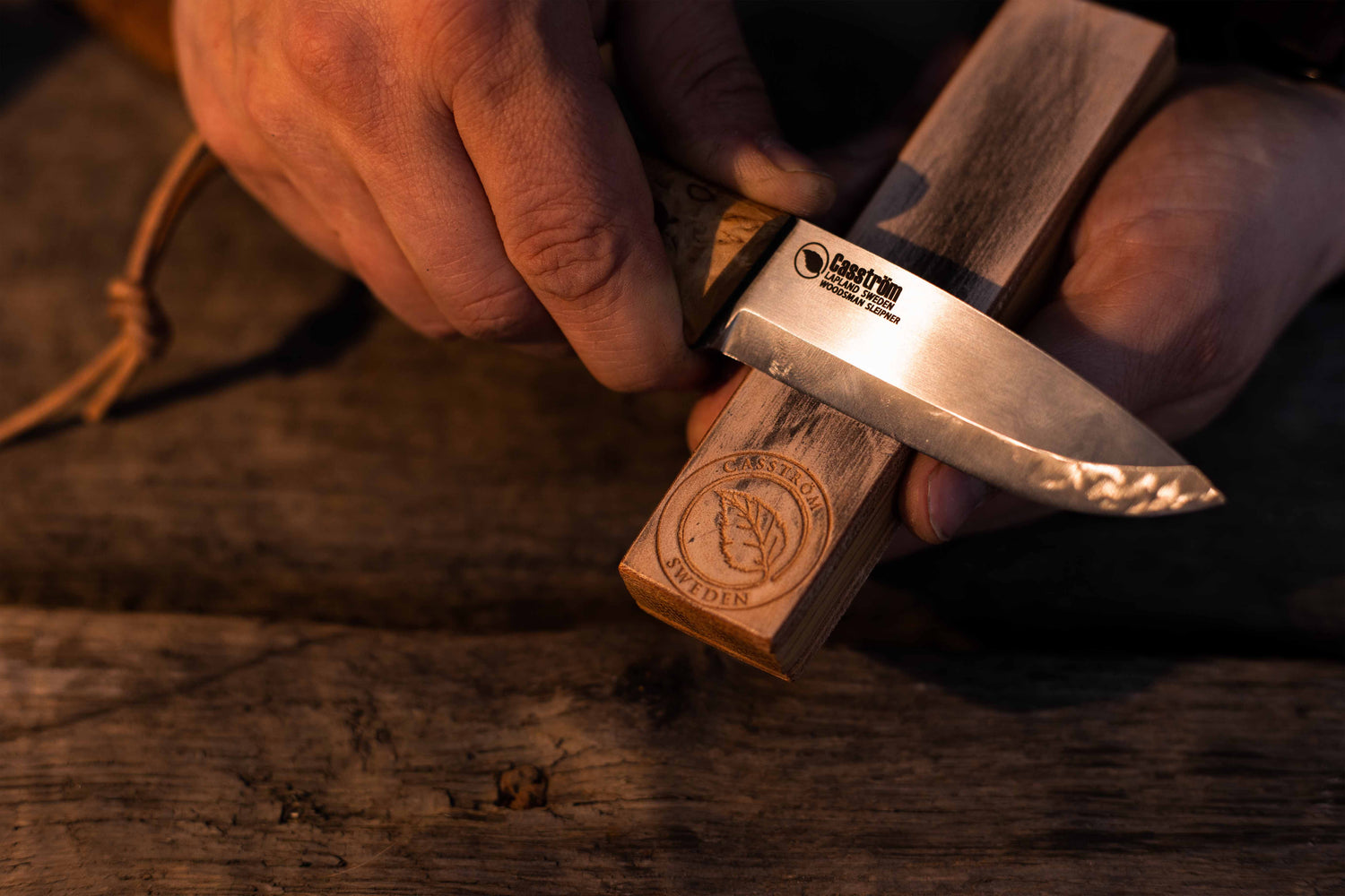 Woodsman, Curly Birch with Fire Striker