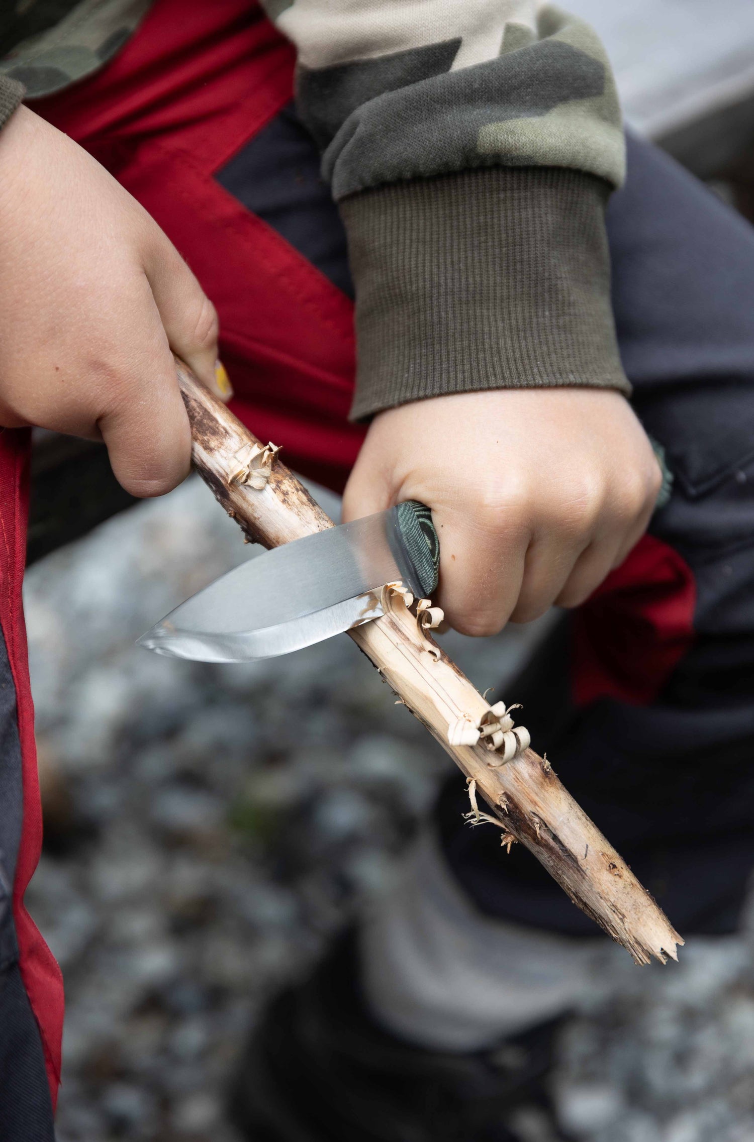 No.8 SFK, Green micarta