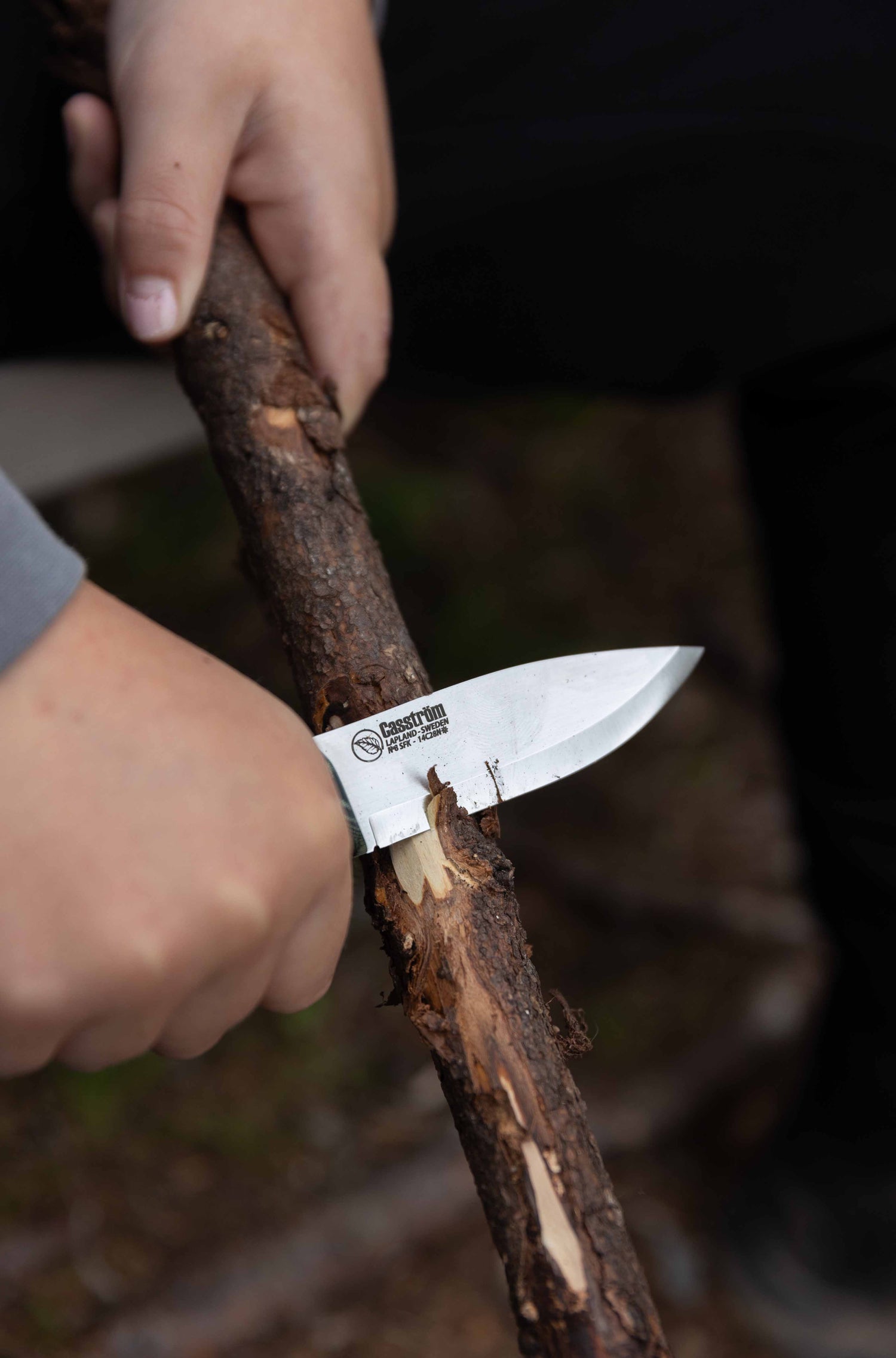 No.8 SFK, Curly Birch with Fire Striker