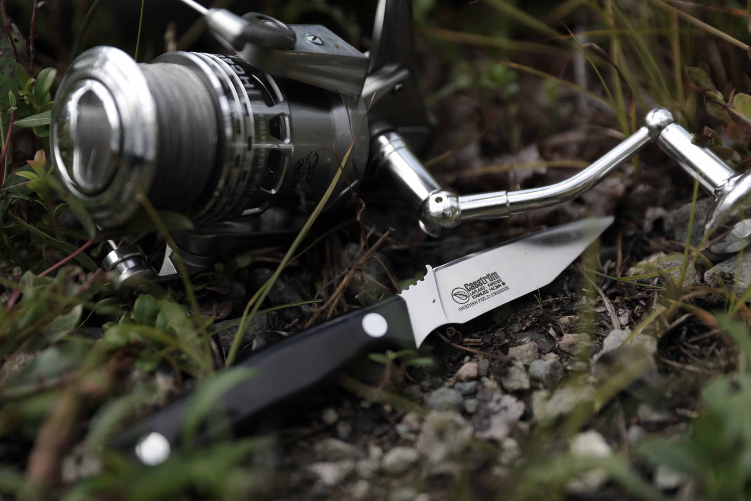 Hunter's Combo, Double Hunting Knife Set, Black Micarta