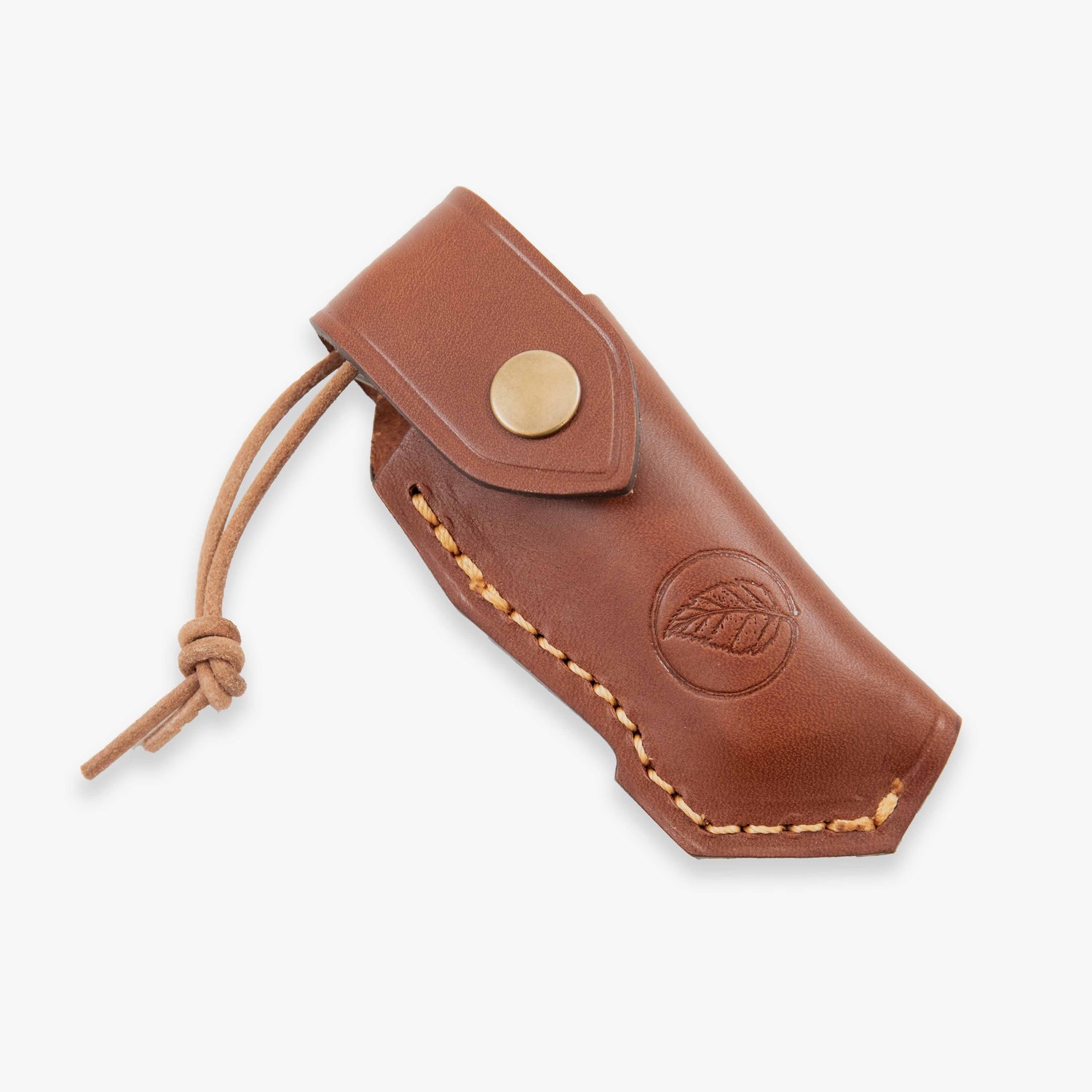 Lars Fält Folding Knife Pouch - Cognac