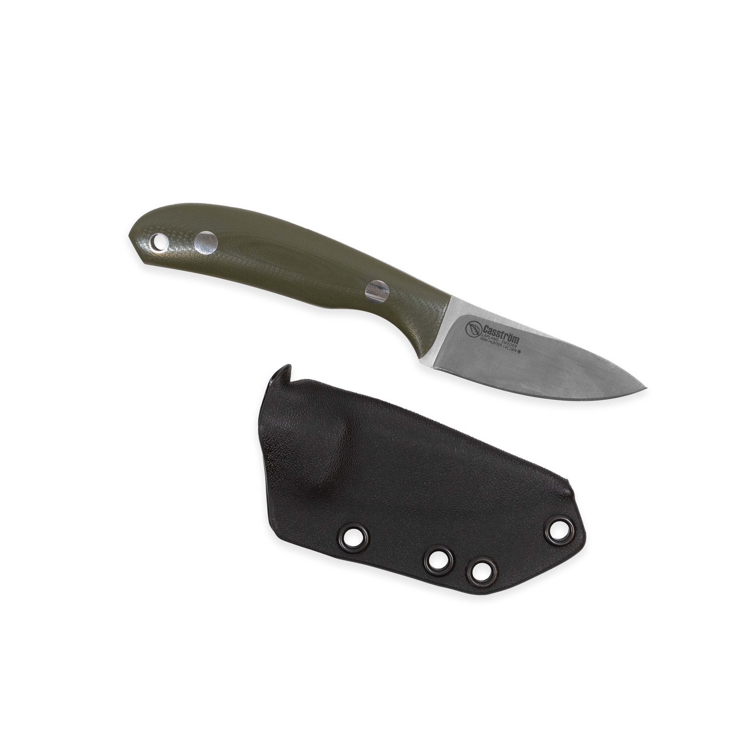 Safari Mini Hunter, Olivgrön G10, Kydex