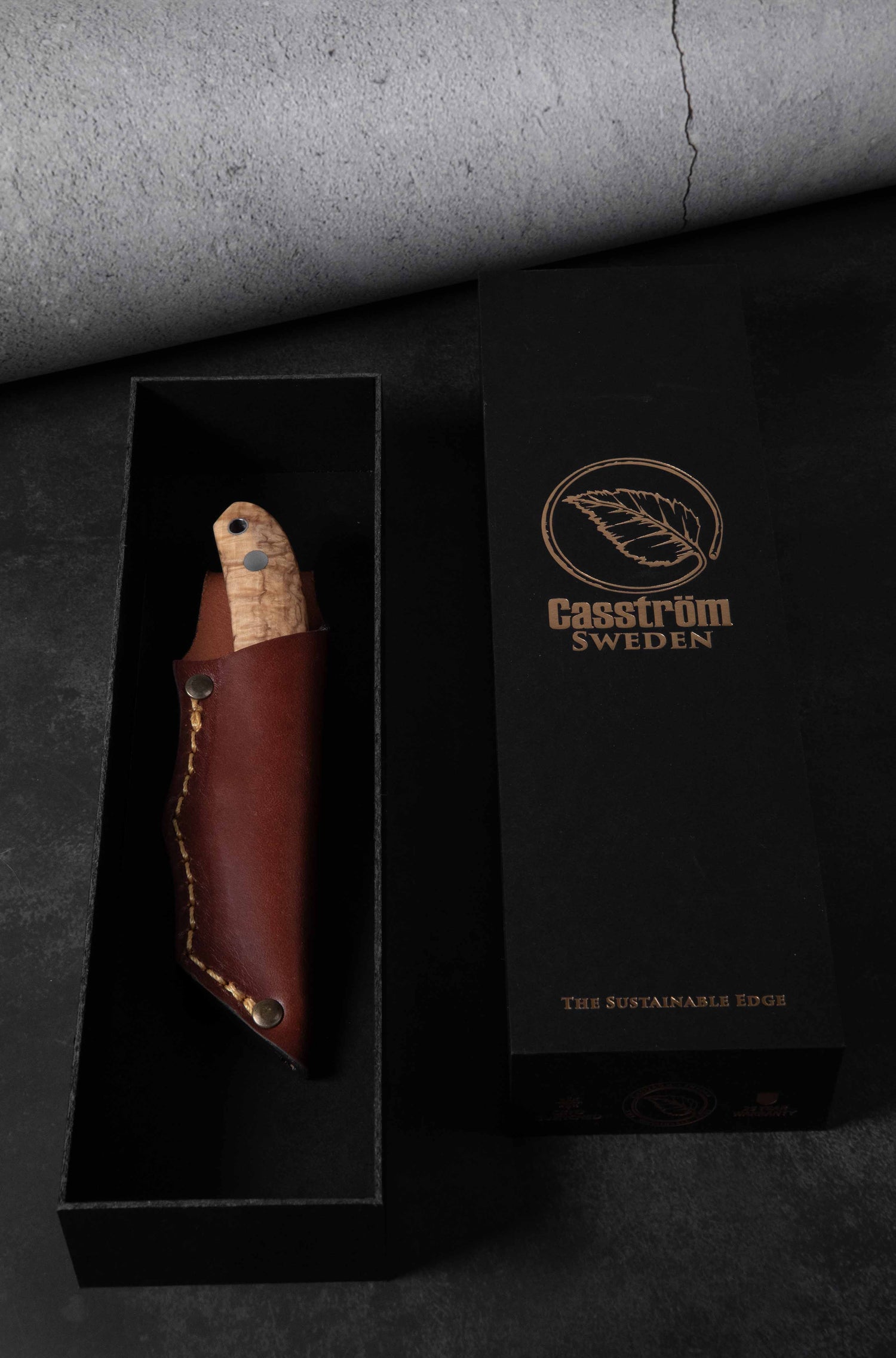 Safari Mini Hunter, Stabilized Curly Birch