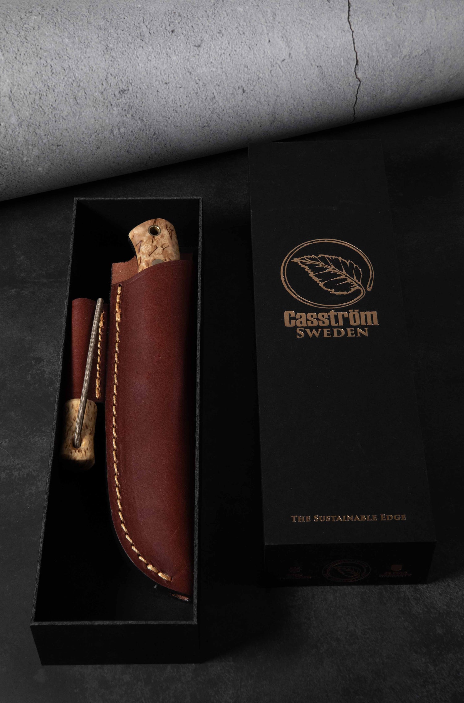 Woodsman, Curly Birch with Fire Striker