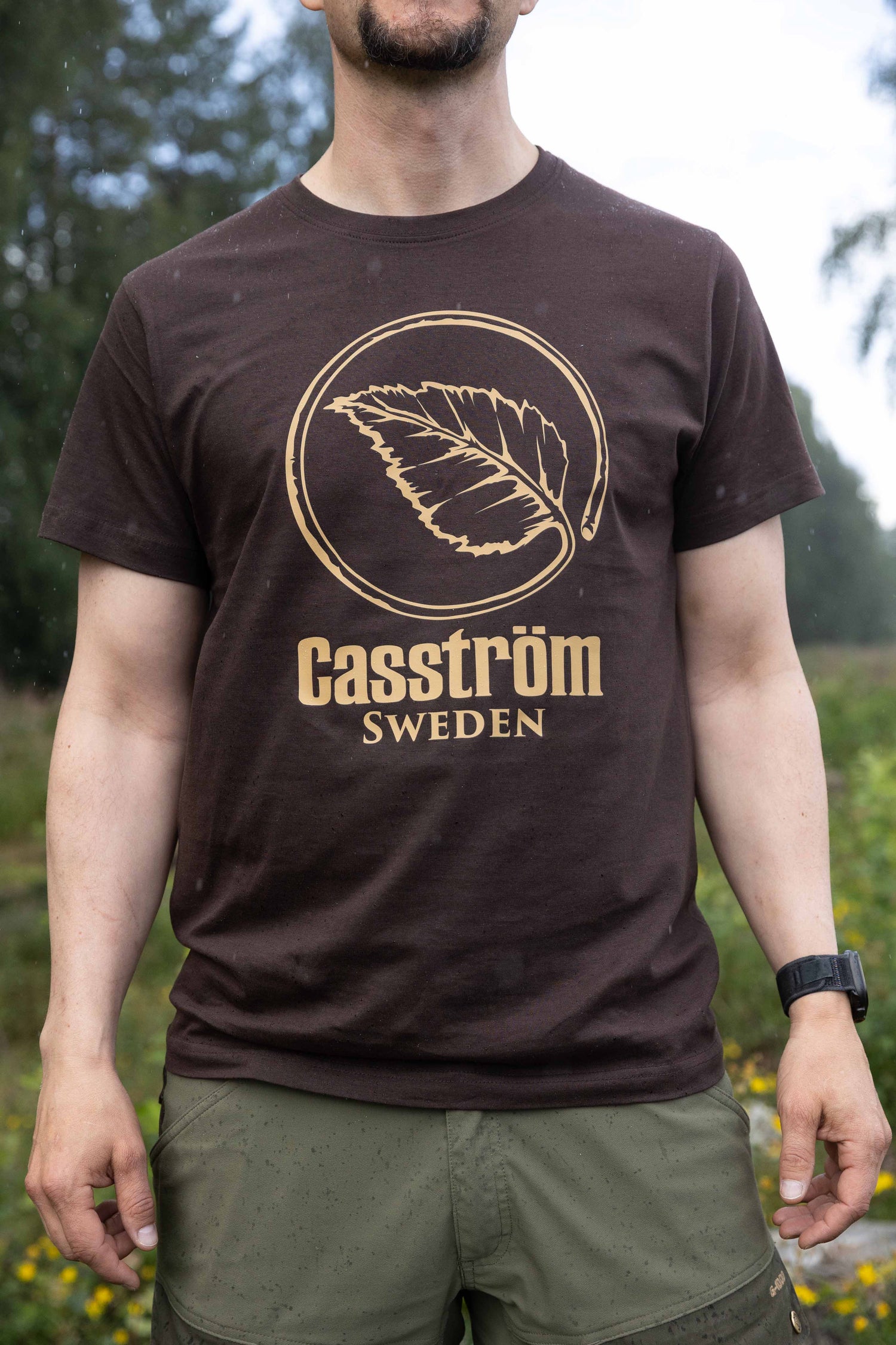 Casström T-Shirt Dark Roast/Fall Leaf