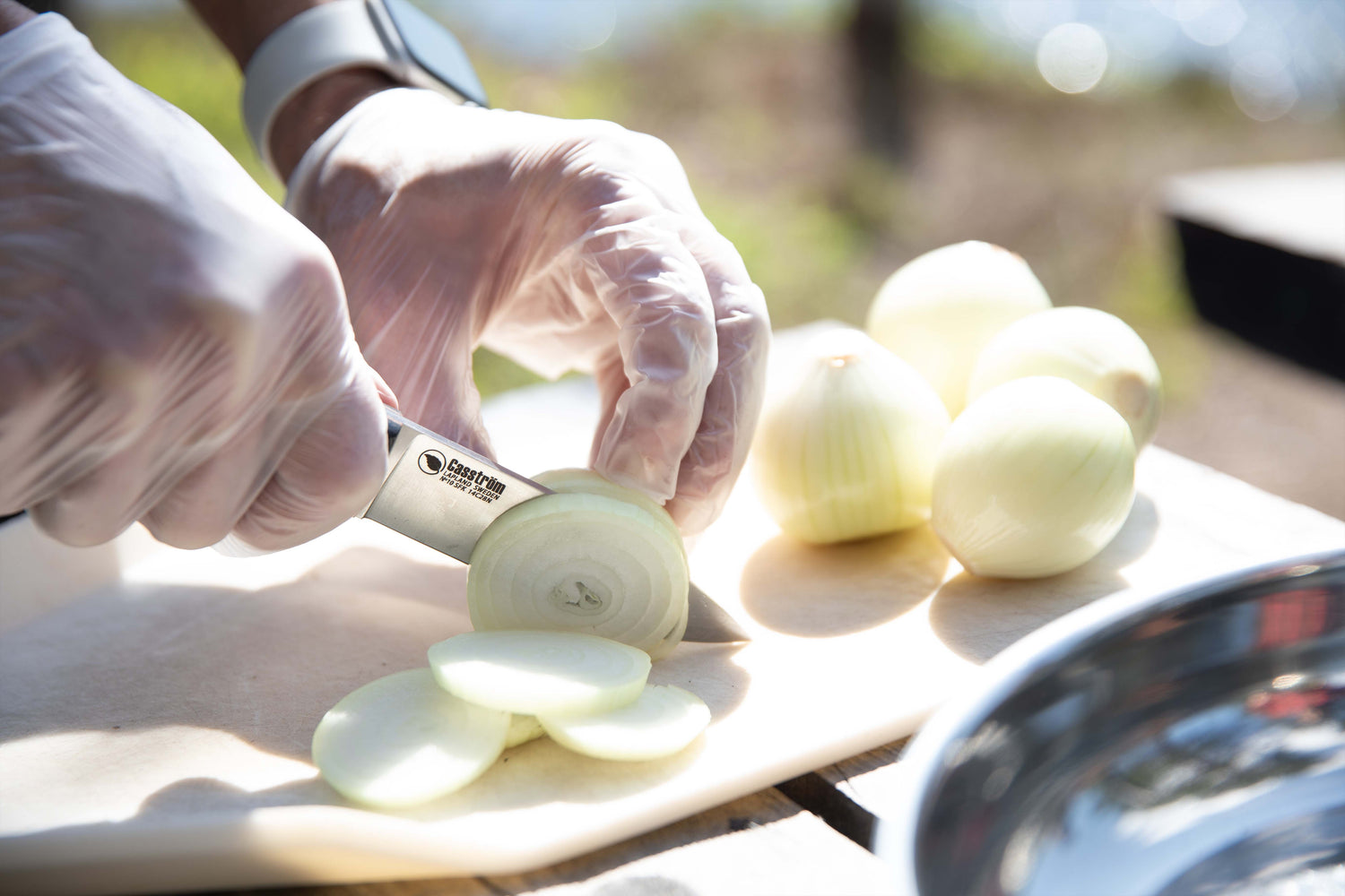 Hunter's Combo, Double Hunting Knife Set, Black Micarta