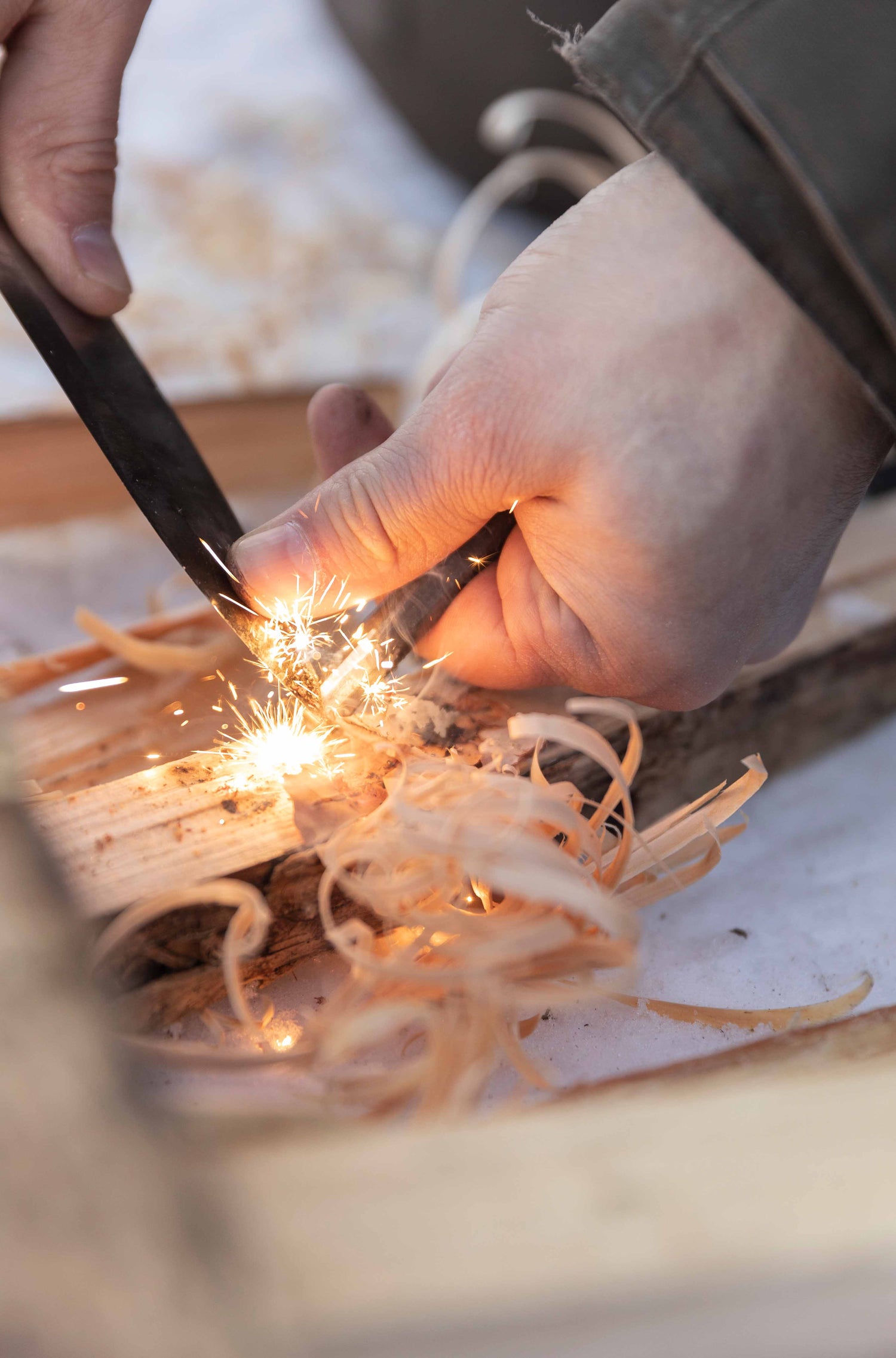 Army Fire Steel, Oak