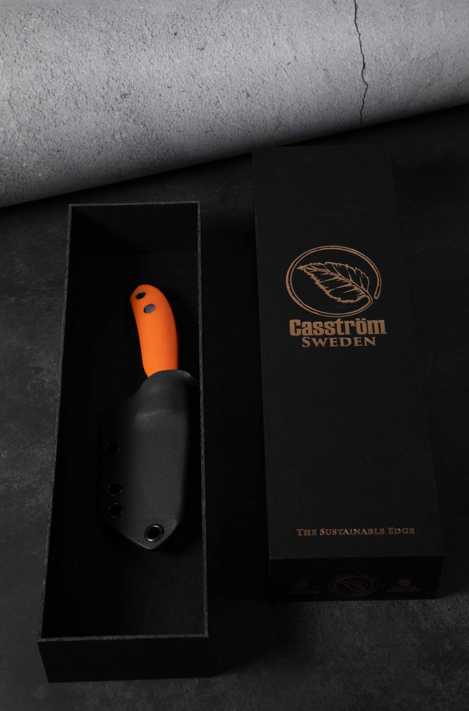 Safari Mini Hunter, Orange G10, Kydex