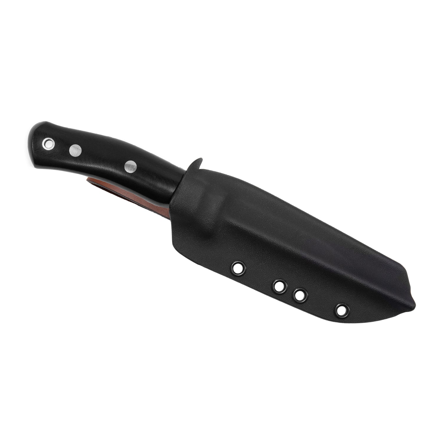 No.10 SFK, Black Micarta, Stainless, Kydex
