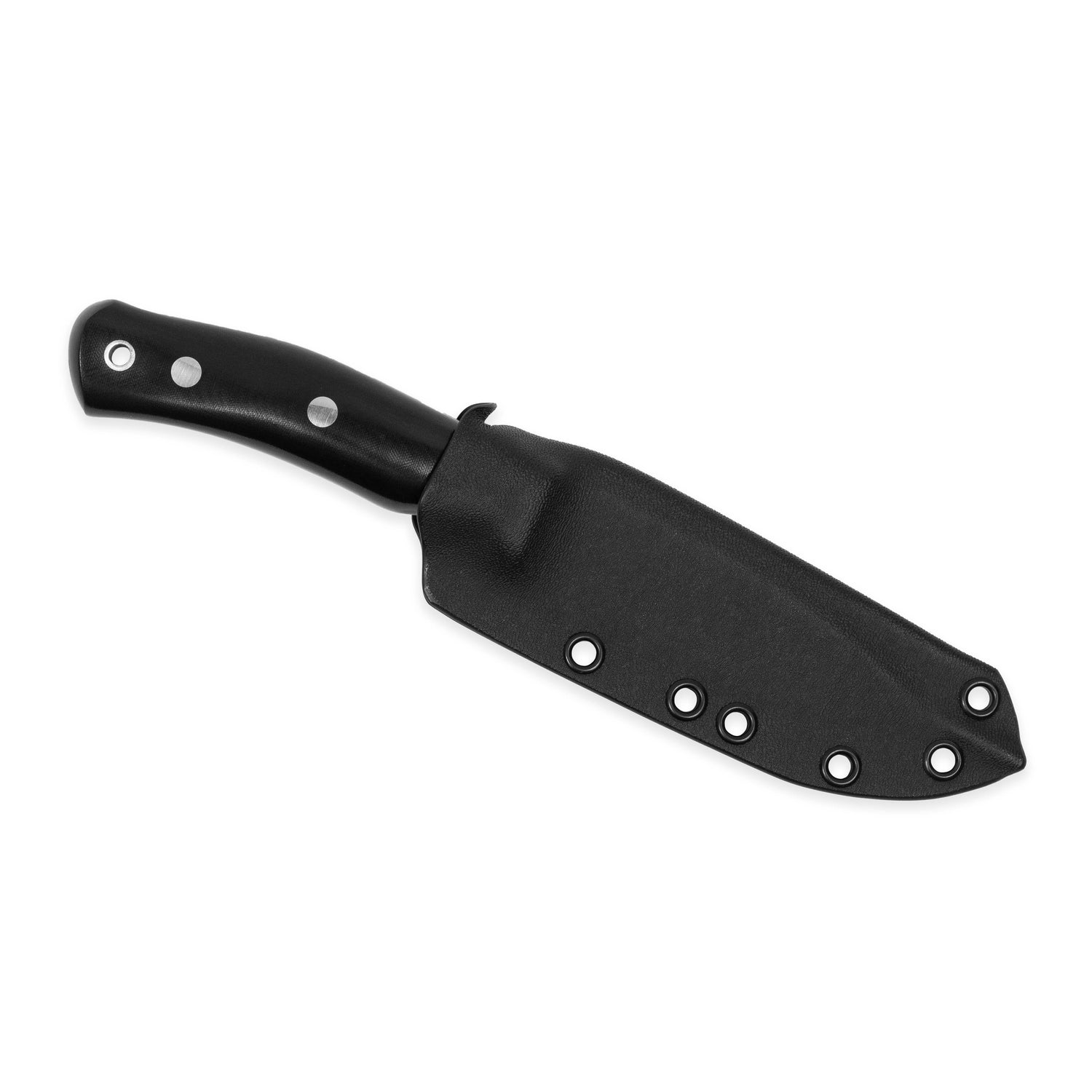 No.10 SFK, Black Micarta, Stainless, Kydex