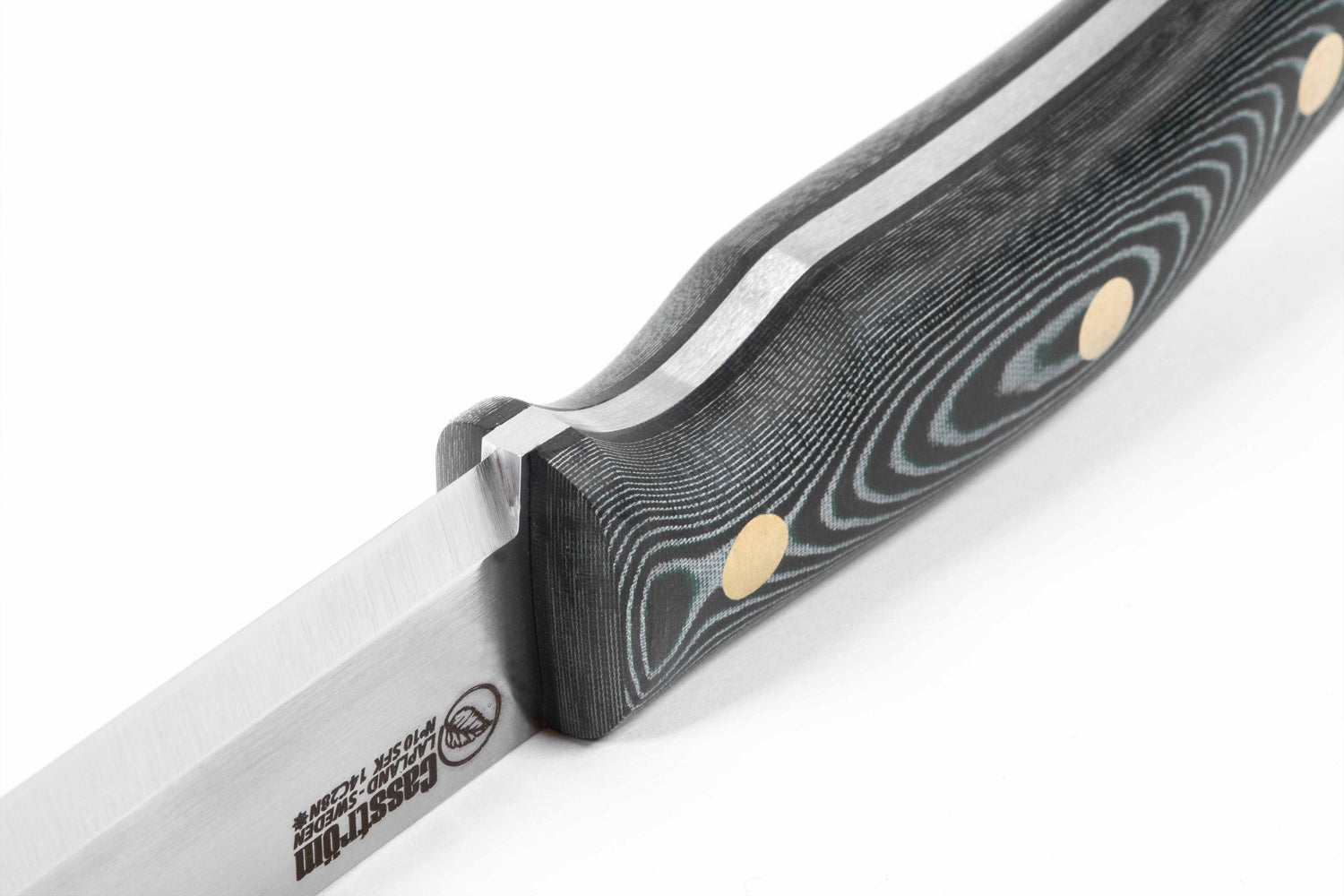 No.10 SFK, Green micarta, Stainless, with Fire Striker