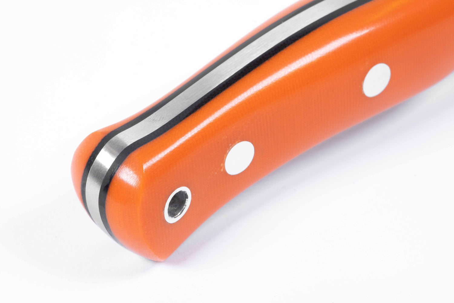 No.10 SFK, Orange G10, Stainless, Kydex