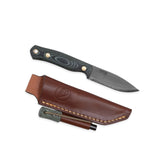No.8 SFK, Green Micarta with Fire Striker