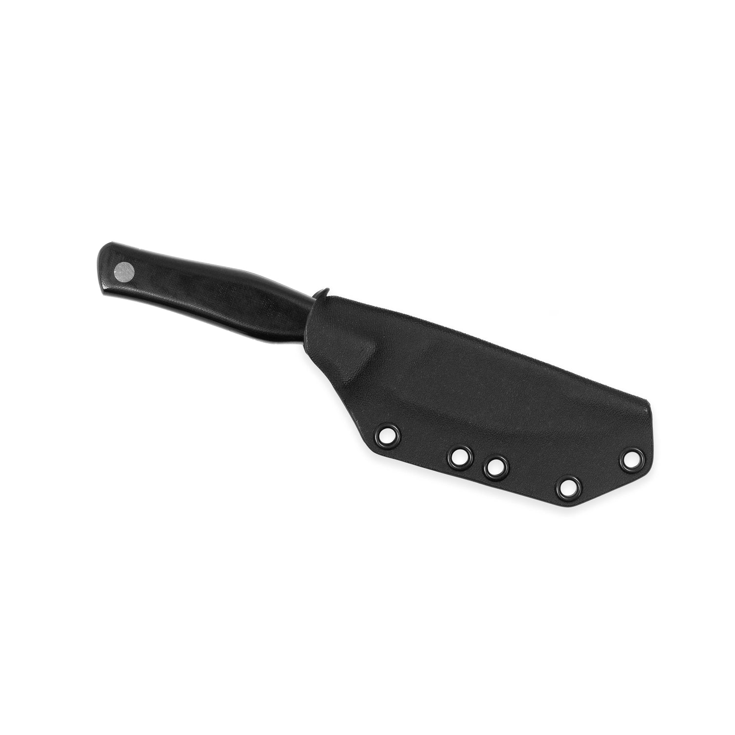 Swedish Field Dresser Jaktkniv, Svart micarta