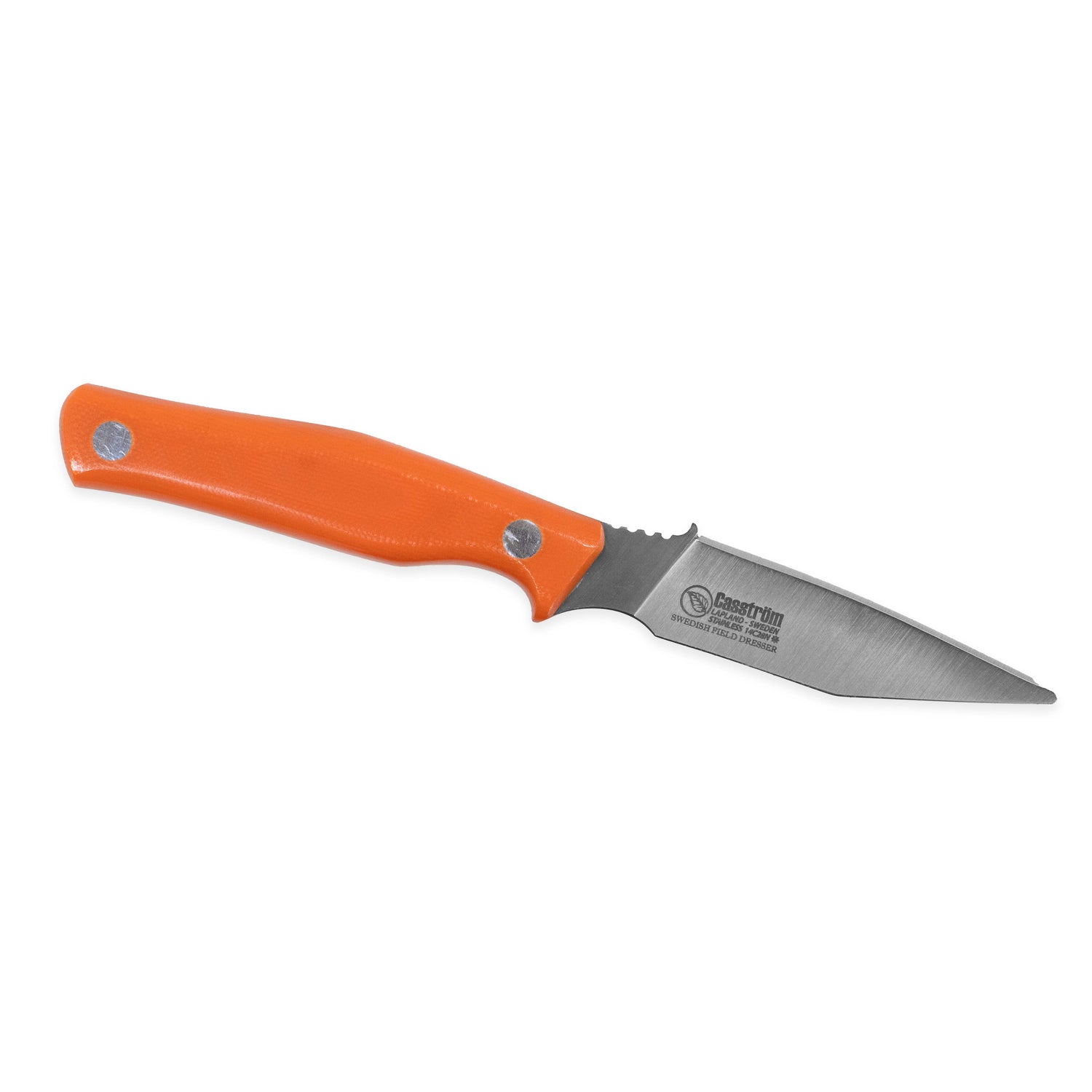 Swedish Field Dresser Jaktkniv, Orange G10