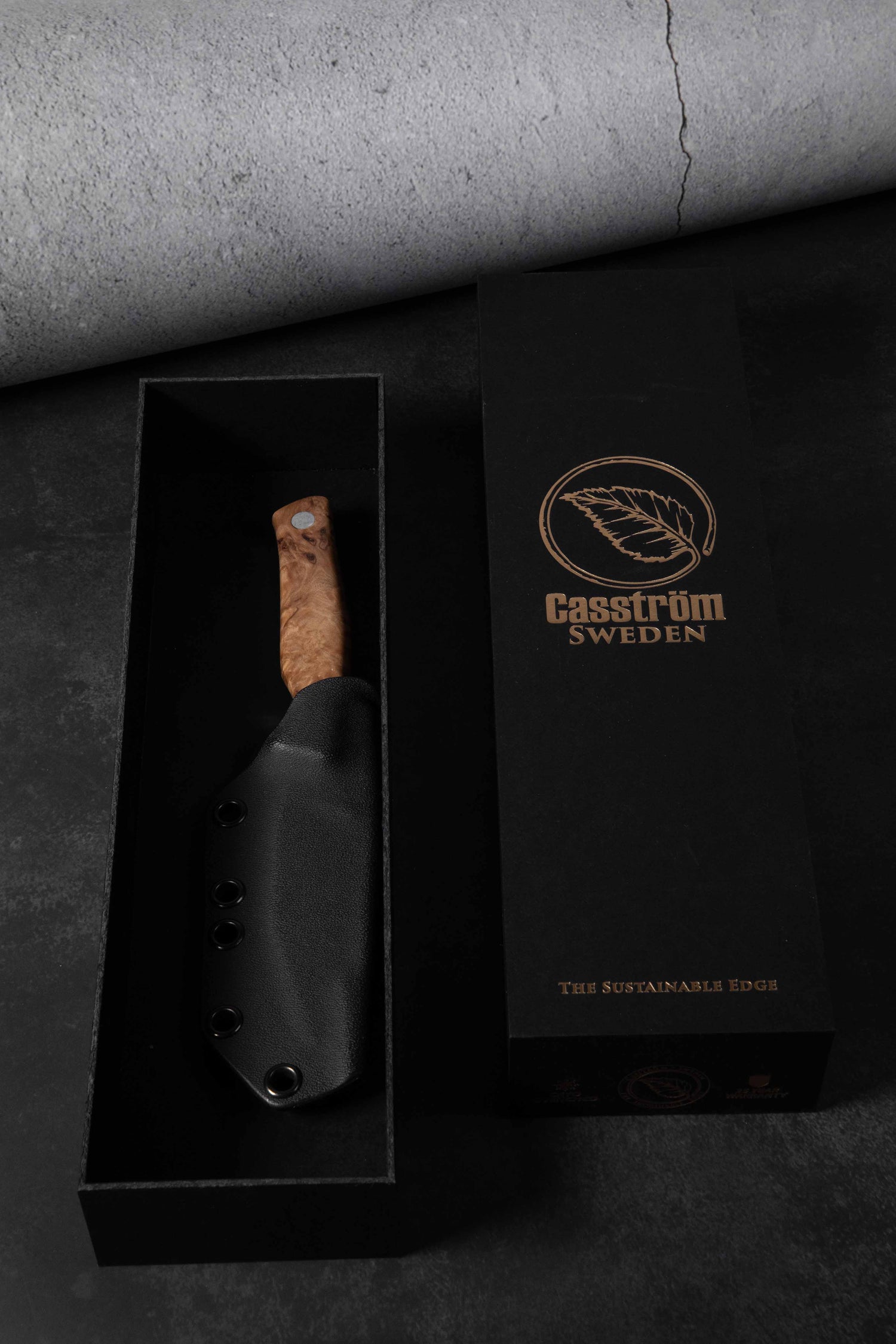 Swedish Field Dresser, Stabilized Curly Birch