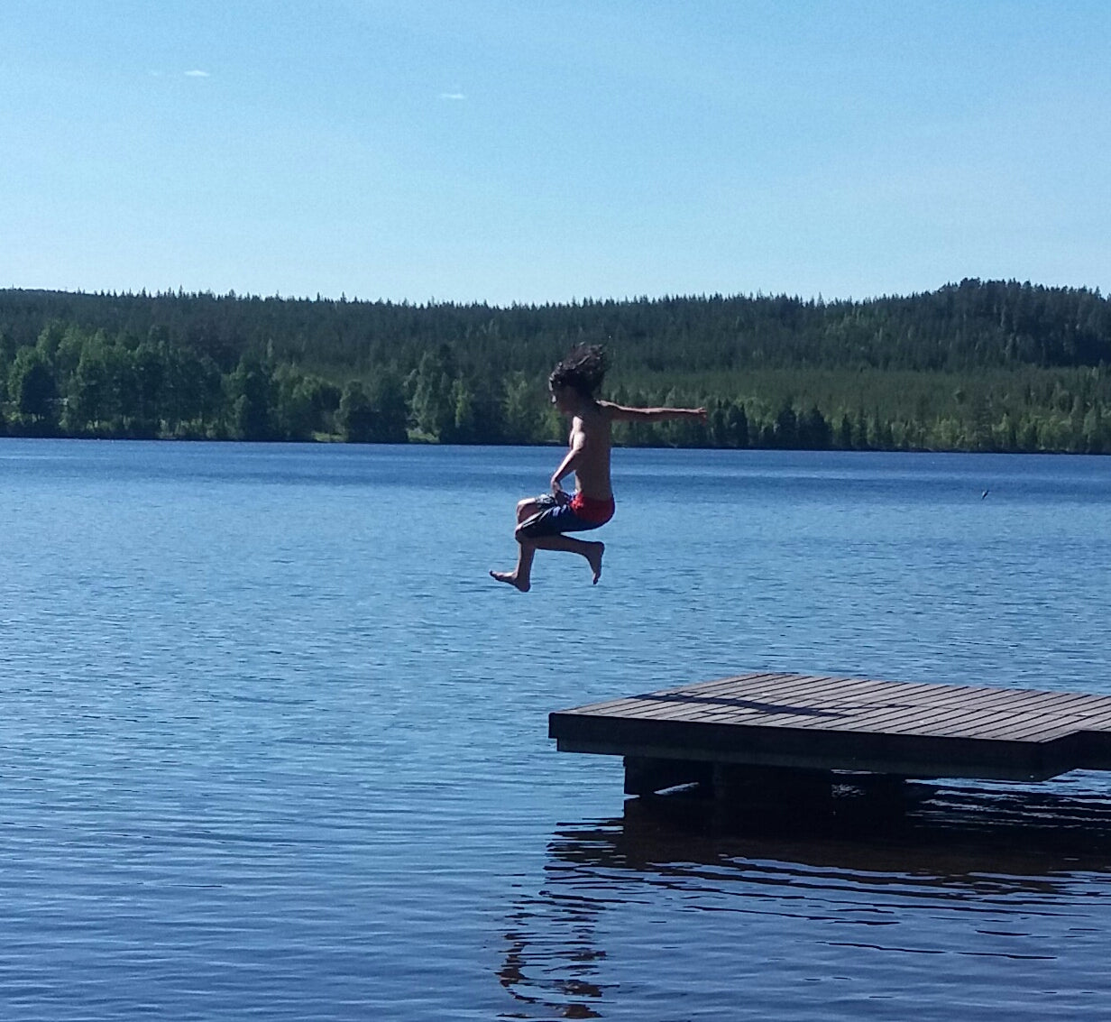Sommar i södra Lappland