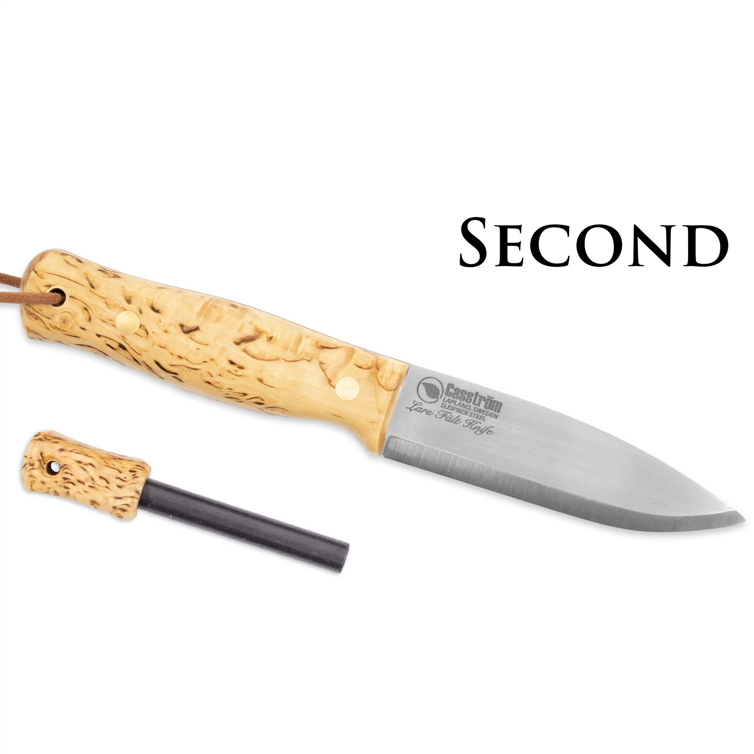 Lars Fält Knife inkl Tändstål, 2:a Sort