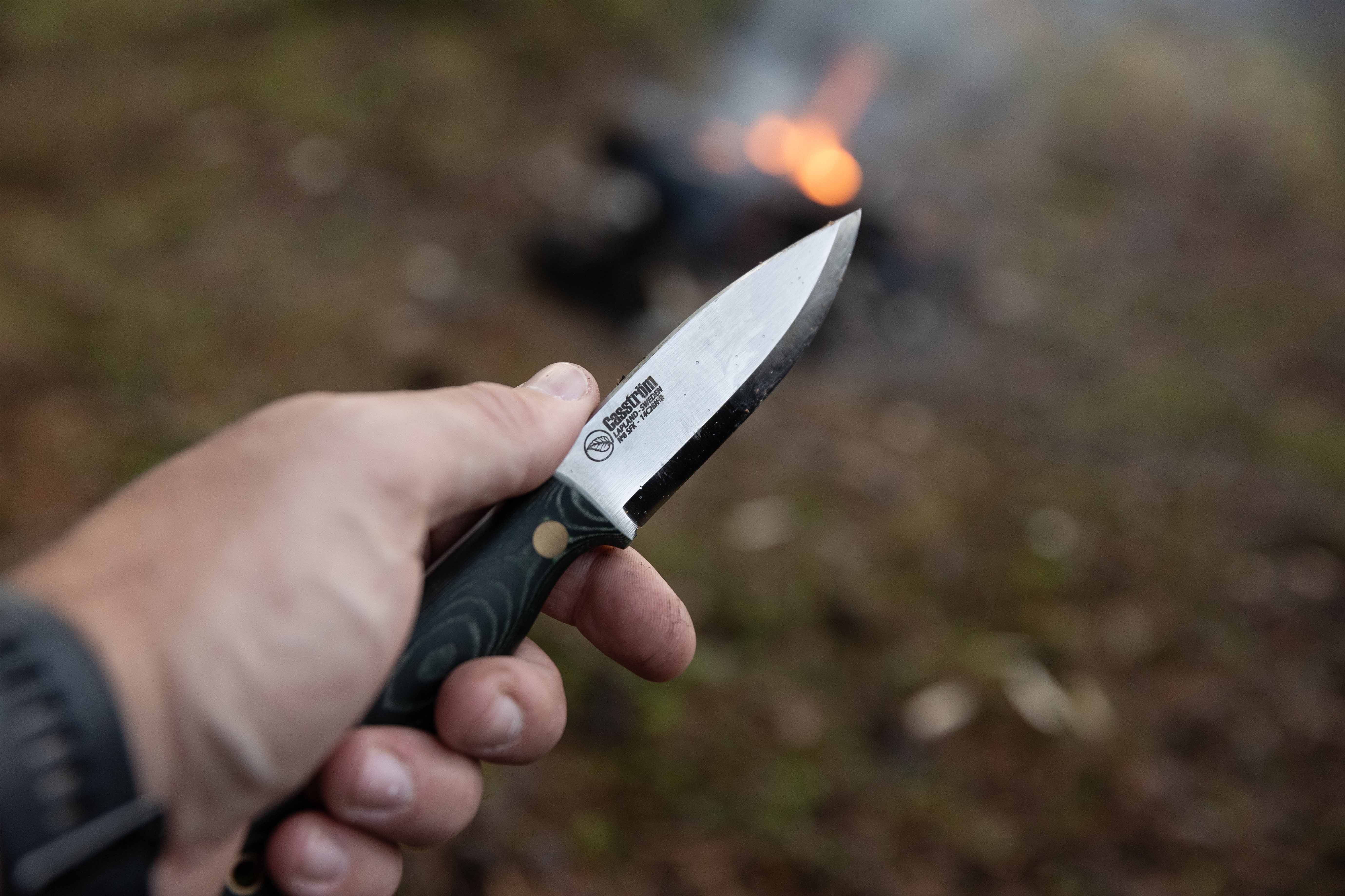 No.8 SFK - Utility belt knife with ferro rod – Casström