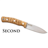 No.10 SFK Rostfritt/FullFlat/Stabiliserad Masurbjörk, 2:a Sort