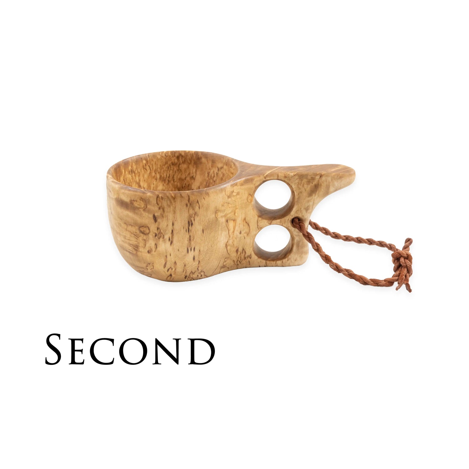 Curly Birch Kuksa, 1,4dl Second