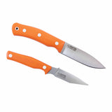 Hunter's Combo, Double Hunting Knife Set, Orange G10