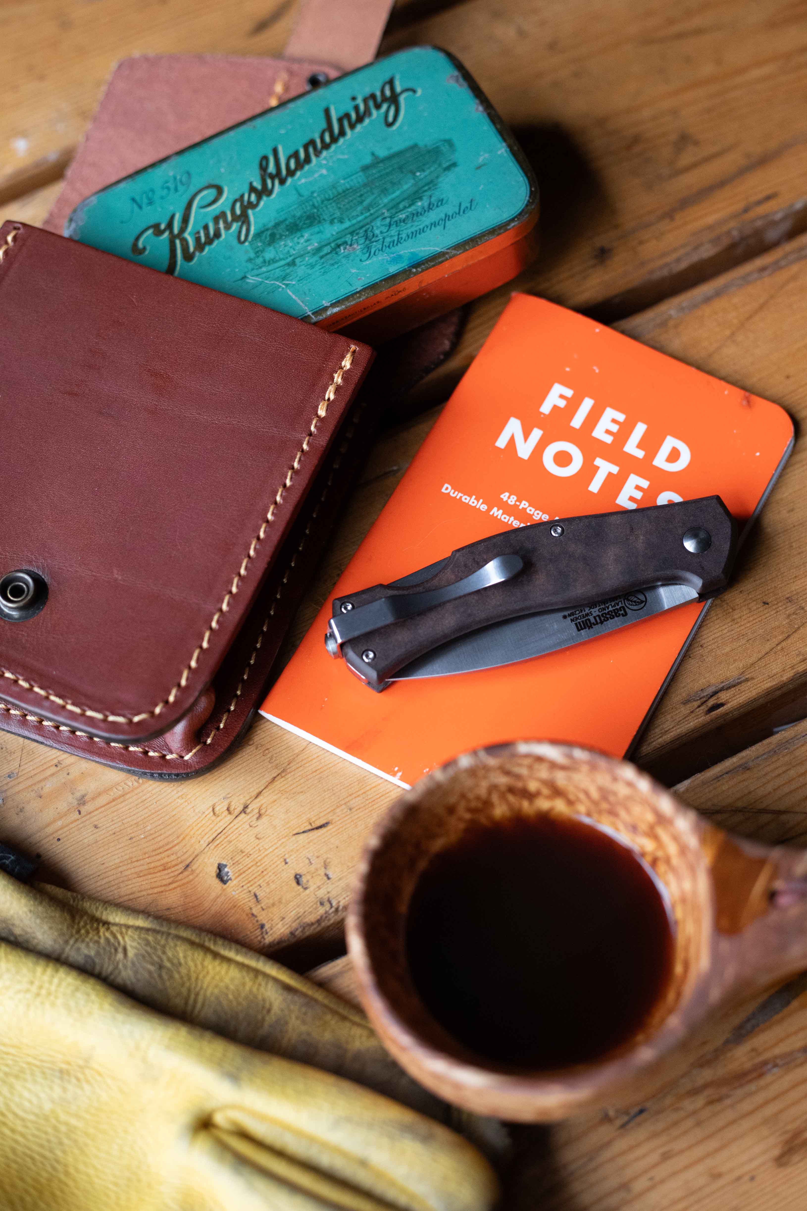 Lars Fält EDC Fällkniv, Coffee Brown – Casström
