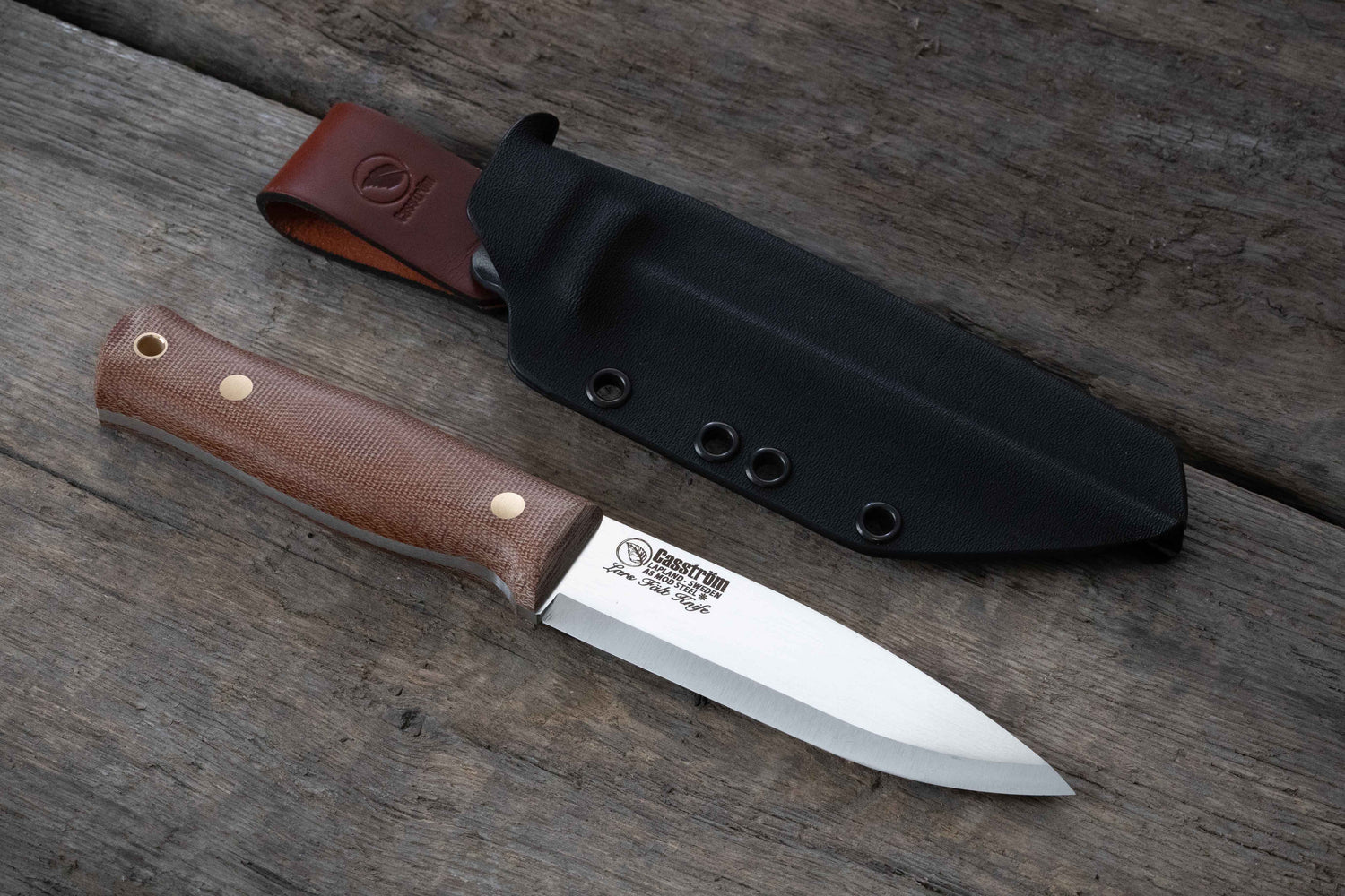 Lars Fält Knife - Natur Canvas Micarta
