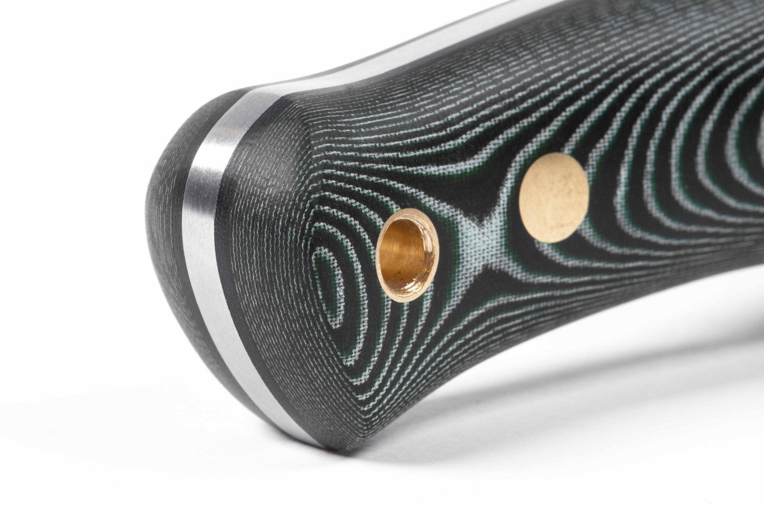 No.10 SFK, Grön micarta inkl Tändstål, Rostfritt