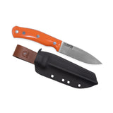 No.10 SFK, Orange G10, Stainless, Kydex