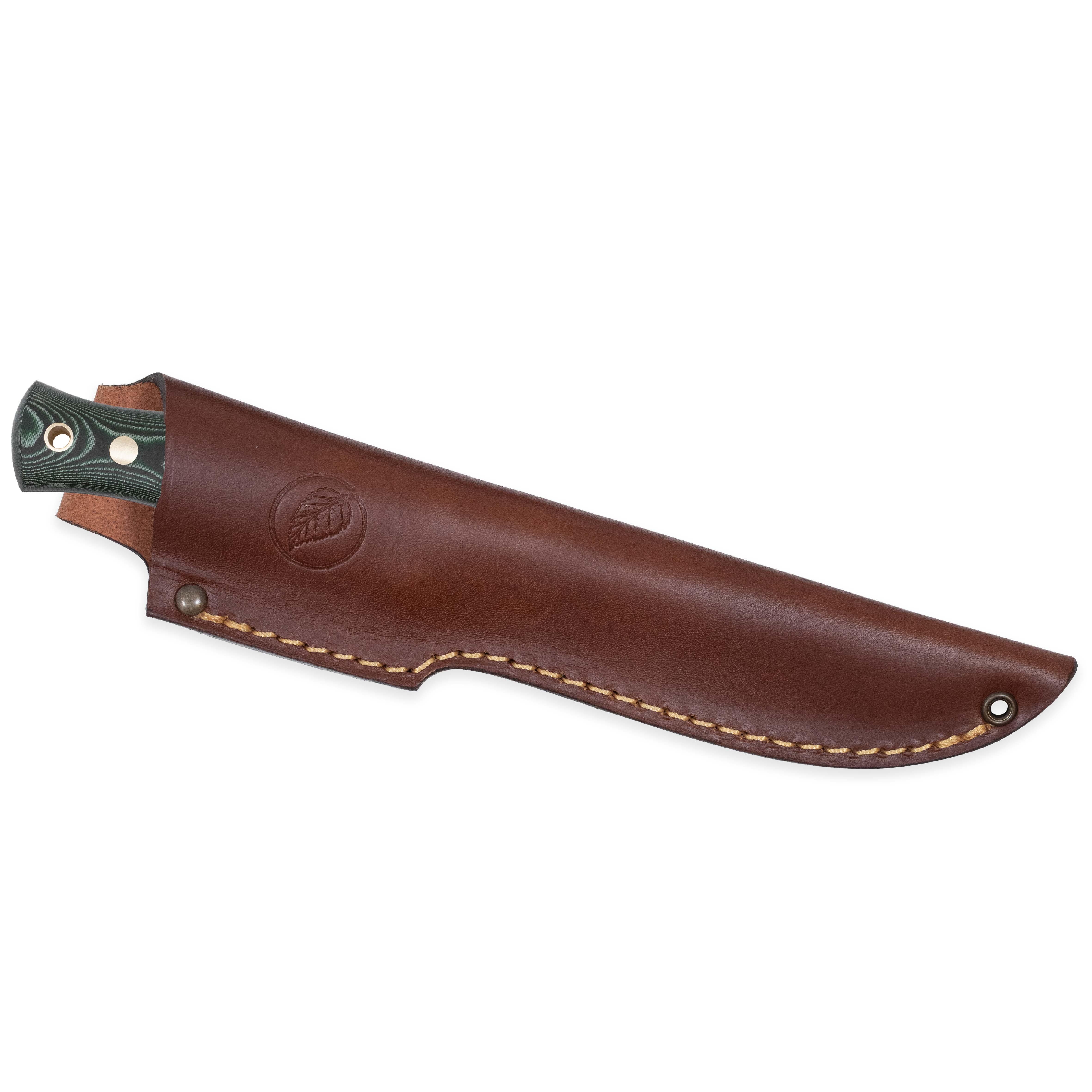 No.14 SFK - Big Camp Knife in Green Micarta – Casström