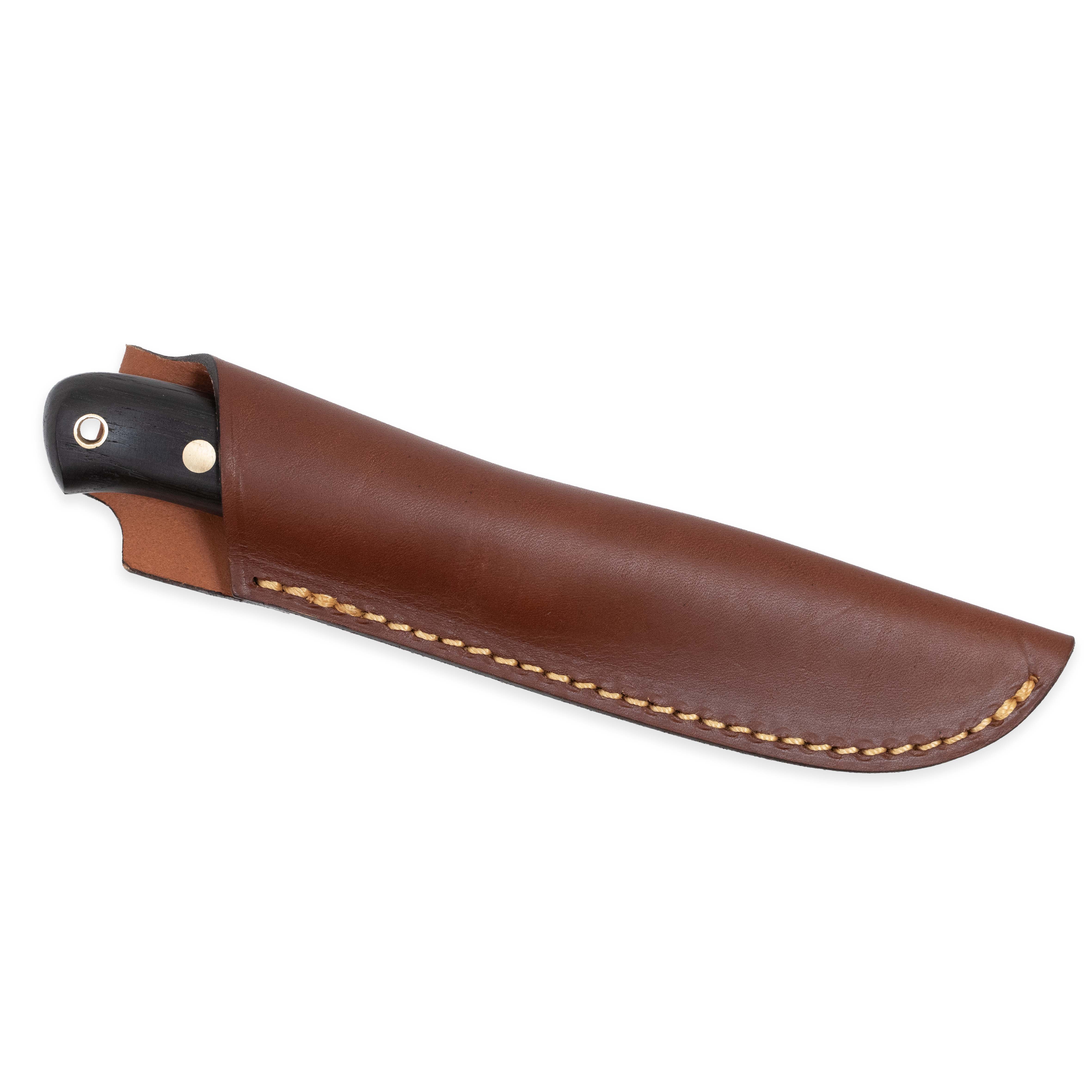 Woodsman Bushcraft Knife | Bog Oak Wood - 5000 years of history